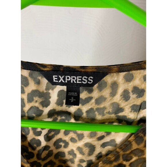Express Cheetah Blouse Small - Picture 3 of 4